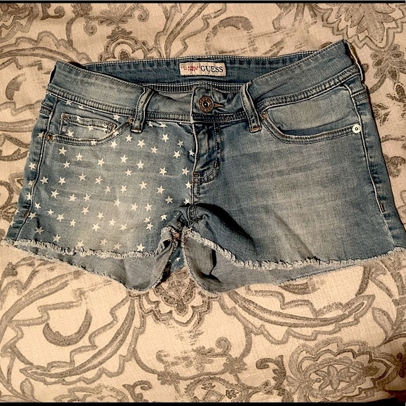 Guess Pants - Guess Jean Shorts